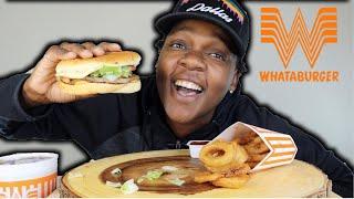 WHATABURGER MUKBANG!