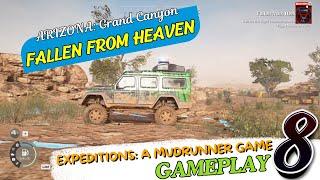 Expeditions A MudRunner Game Gameplay / Arizona (Grand Canyon: Fallen From Heaven) / 2024