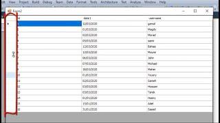 Visual Basic .net: Hiding default column in datagridview