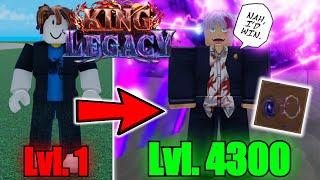 Noob to Max Level Using Gate Fruit In King Legacy (Roblox)