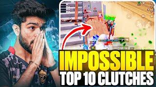 BEST TOP 10 CLUTCHES OF GODL LoLzZz [PART 2] | BGMI HIGHLIGHT