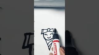 Easy icecream drawing # how to draw a cute icecream for kids # kid's drwaing
