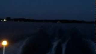 Boating in the dark