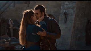 Nimue and Arthur Last KISS Scene - Cursed 1x10