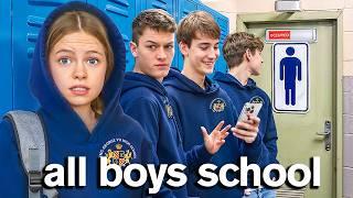 Sneaking Into ALL BOYS SCHOOL