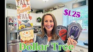 Fall~~Ween DOLLAR TREE Haul | 2024 Fall & Halloween Decor  Trying Everything!