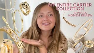 My ENTIRE CARTIER Collection, MOST WORN I HONEST REVIEW