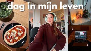 Dag in mijn leven ⭐️ thuiswerkdagje als communicatie medewerker ‍ & koken  vlogmas dag 21