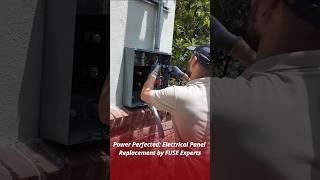 Power Perfected: Electrical Panel Replacement by FUSE Experts #electrician #sanjose #california