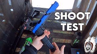 RAVEN Dragon 7 Gas Airsoft Pistol | Shooting Test