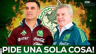 ¡EXIGIÓ UNA SOLA COSA!, JAVIER AGUIRRE en su PRESENTACIÓN como DT de SELECCIÓN MEXICANA