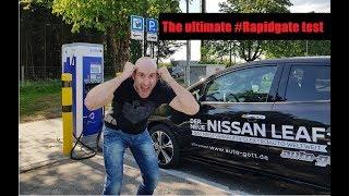 Nissan Leaf 2018 #Rapidgate #Munich - Rapidcharging test