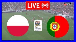 NA ŻYWO: Polska vs Portugalia | Liga Narodów UEFA | Pełny mecz na żywo