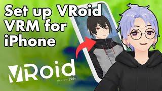 Set up Vtuber with iPhone for FREE! VRM / Vroid Mobile Tutorial【Hyper Online】