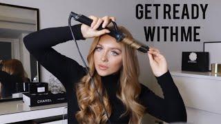 GET READY WITH ME / MY GO TO CURLS!