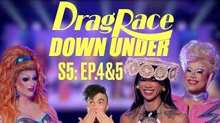 This Cast is GIVING! Drag Race Down Under Season 4, Ep.4 & 5 Live Recap