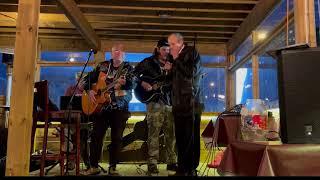 Layla acoustic jam with Matt Bergman at 3 Crowns Pub Open Mic