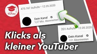 Als kleiner YouTuber gefunden werden