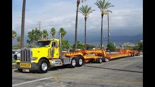 Performance Transport Peterbilt 379 With 9-Axle Murray Heavy Haul Trailer Truckin' For Kids 2010