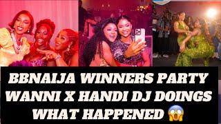 WINNERS BBNAIJA PARTY, LIQUOROSE, CROSS, PAPAYA EX APPEARANCE, WANNI X HANDI DJ DOINGS