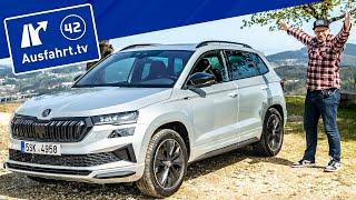 2022 Skoda Karoq Sportline 4x4 2.0 TSI (Facelift) - Kaufberatung, Test deutsch, Review, Fahrbericht