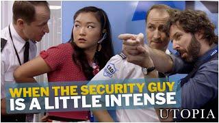 When The Security Guard Takes Their Job Too Seriously ‍️ | Utopia