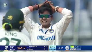 INDIA VS AUSTRALIA 1ST TEST MATCH DAY 1 HIGHLIGHTS