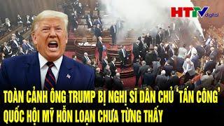 Điểm nóng quốc tế: Ông Trump bị nghị sĩ Dân chủ ‘tấn công’, quốc hội Mỹ nháo nhác