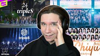 TripleS (트리플에스) "ASSEMBLE24" Album Reaction | "24" Stage Video & 1THEK / "Chiyu" & "Non-Scale" Stage