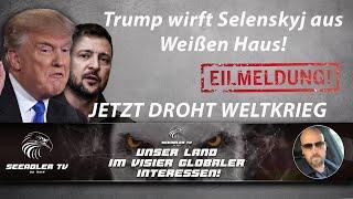 Trump wirft Selenskj aus weissen Haus! Jetzt droht die totale Eskalation!