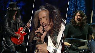 Steven Tyler, Slash, Dave Grohl, & Train “Walk This Way” Live (2014)