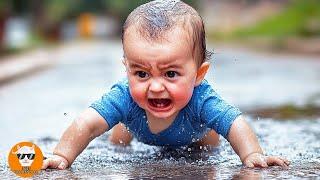 FUNNY BABIES WATER FAILS  #2  Funny Baby Videos | Just Funniest