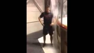 Jordan Caron does the ice bucket challenge