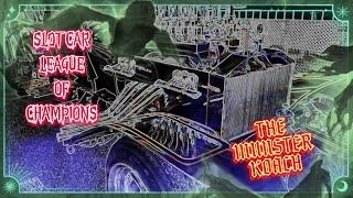 The Munsters Koach “Slot Car League Of Champions” Munster Mobile Halloween