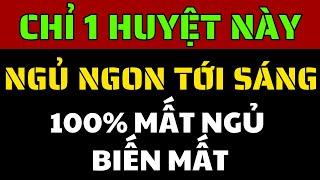 Không Ngờ! Ấn 1 Huyệt Này Trước Khi Ngủ, Bác Sĩ Đông Y Chỉ, Ai Mất Ngủ Cũng Ngủ Ngon
