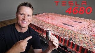 Picking up my New Tesla 4680 Battery!