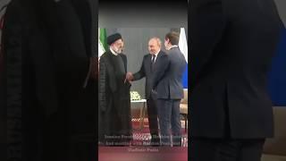 Iranian President and Russian President special meeting #russmika24 #iran #russia #putin #israel