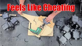 build a CRAZY FAST drilling machine