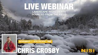 NiSi Webinar: Landscape Ingredients: Sourced from the Field By Chris Crosby