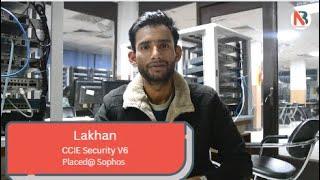 "I got job in big MNC after CCIE Security V6 Training from Network Bulls" Lakhan Review