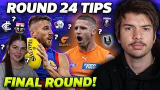 Round 24 AFL Tips + Predictions 2024 (FINAL ROUND)