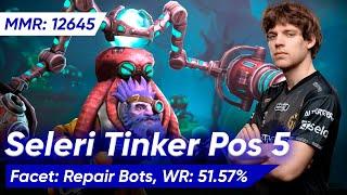 SELERI TINKER HARD SUPPORT POS 5 7.37d | Dota 2 Pro Gameplay