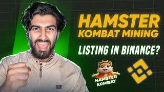 Hamster Kombat Listing On Binance ?? Claim Your Tokens ! Hamster kombat Mining