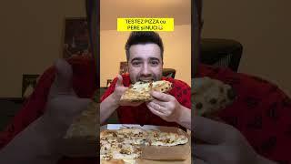 TESTEZ PRIMA OARA PIZZA cu PERE si NUCI! (Merita?) #shorts #romania