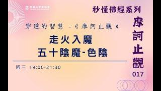 【秒懂止觀禪修】17 走火入魔  五十陰魔  色陰 秒懂佛經系列 見輝法師