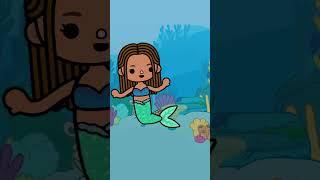 Who Threw This ?! ‍️ mermaid is over  Toca life Animation