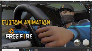 How To Make Custom Animation In Blender | Animate Your Own Free Fire 3D Character | Blender Tutorial