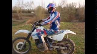 Suzuki DR 650 & KTM LC2 SICK  JUMPS at Motocross Track now in better Quality!