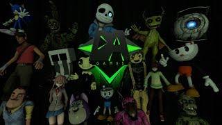 DAGames Medley [SFM] Song Animation!