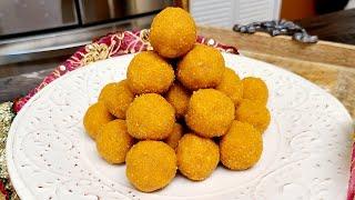 How to make Trini Ladoo / Offering for Ganesh - Episode 2074